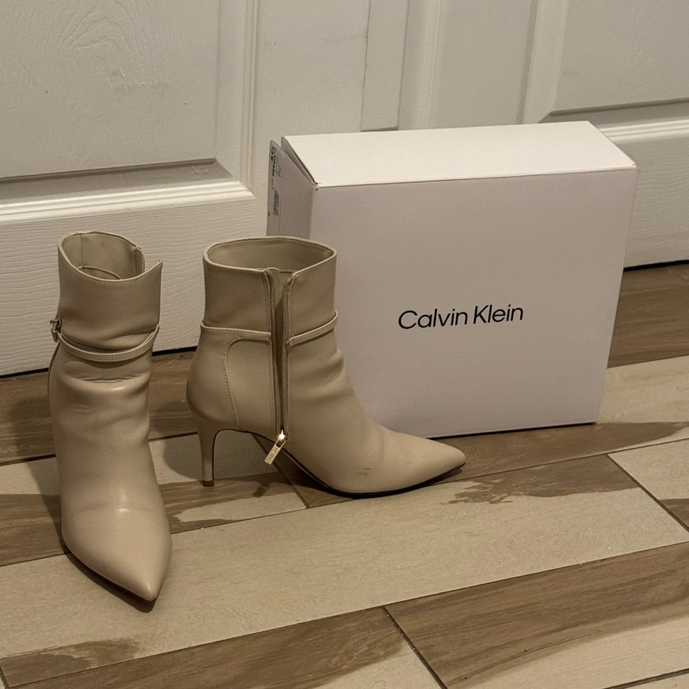 Worn Once Calvin Klein Ankle Boot